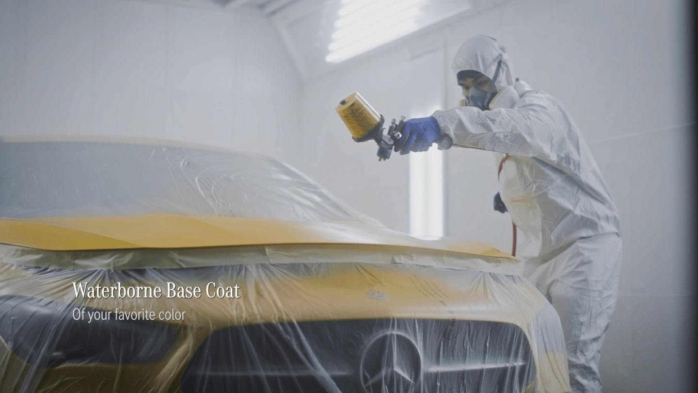 Mercedes Aftersales Service Paint