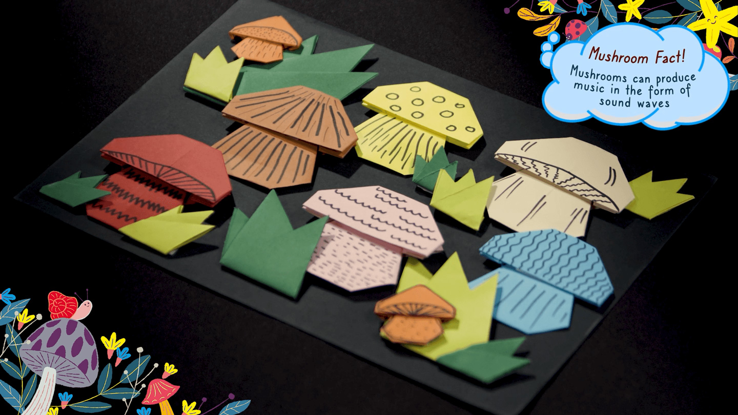 Make with SAM: Mushroom Origami